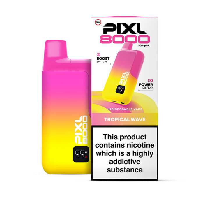 20mg (2%) PIXL 8000 (8K Puffs) Vape Kit