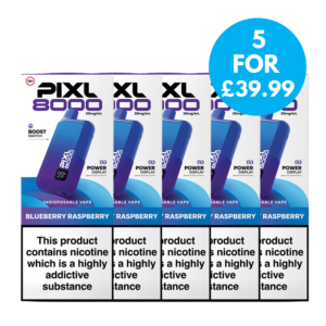 Pixl 8000 Prefilled Vape Kit Bundle