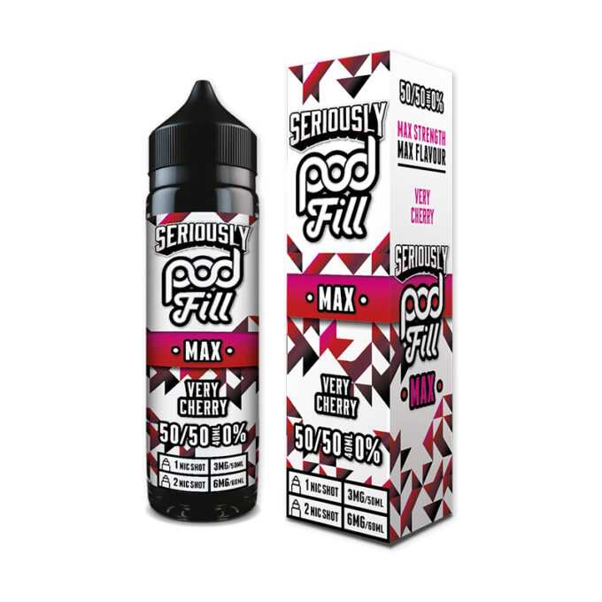 Doozy Seriously Podfill Max 40ML Shortfill (50VG/50PG) very cherry