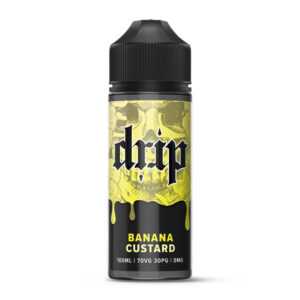 Drip 100ml Shortfill E-liquid banana custard