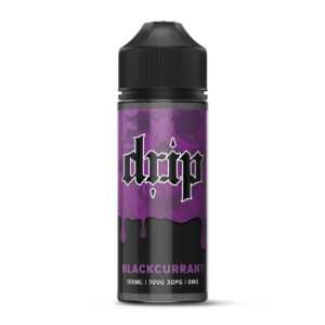 Drip 100ml Shortfill E-liquid blackcurrant