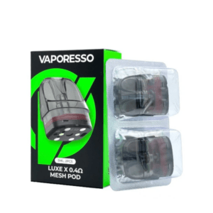 Vaporesso Luxe X Replacement Mesh Pods 2PCS 0.4Ω/0.6Ω/0.8Ω LARGE