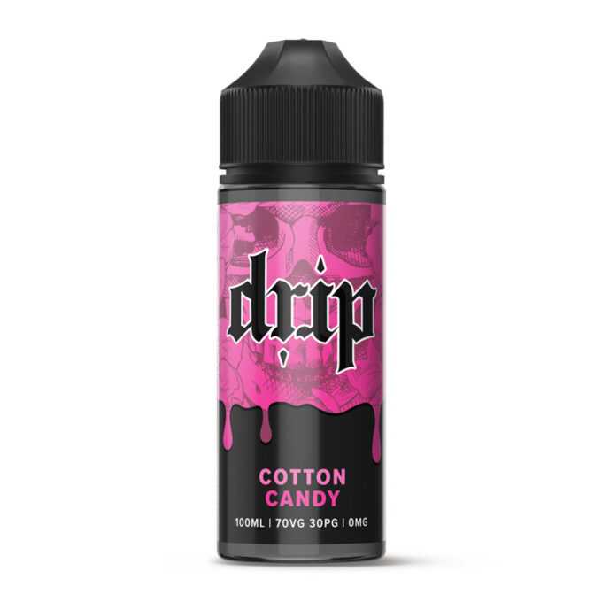 Drip 100ml Shortfill E-liquid cotton candy