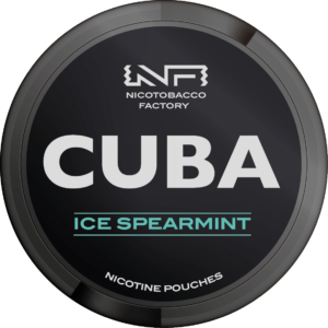 CUBA Black Snus Nicotine Pouches 66mg - Ice Spearmint