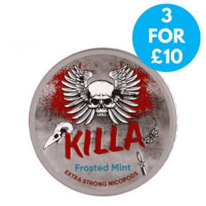 Killa Nicotine Pouches 16.5mg 3 for £10
