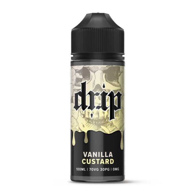 Drip 100ml Shortfill E-liquid vanilla custard