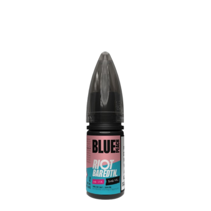 5mg mg Riot E-liquid BAR EDTN 10ml Nic Salts (50VG_50PG) blue peach