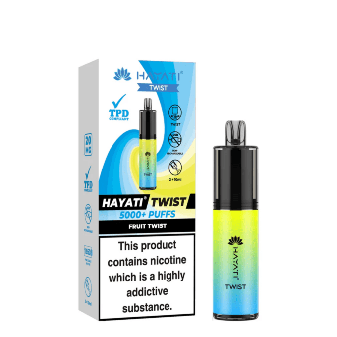 20mg Hayati Twist 5000 (5K puffs) Disposable Vape