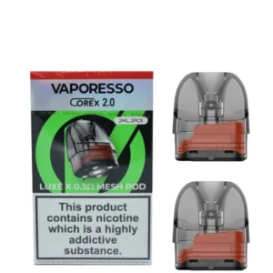 Vaporesso Luxe X Corex 2.0 Replacement Mesh Pods 2ml