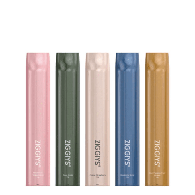 20mg Ziggiys G6 600 Puffs Disposable Vape CLEARANCE