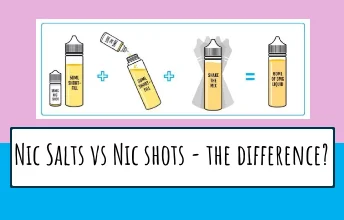 Whats the difference between nic shots and nic salts