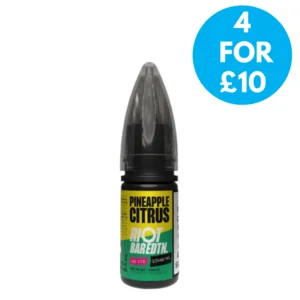 20mg NO ICE Riot E-liquid BAR EDTN 10ml Nic Salts 4 for £10 with free shipping over £20