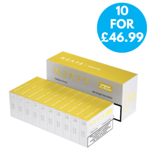 NEAFS 0% Nicotine Sticks - Box Of 10 for £46.99