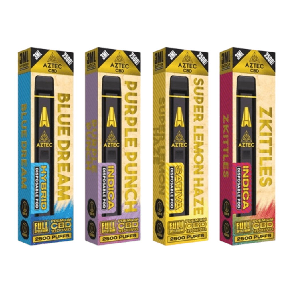 Aztec Cbd The Best CBD Vapes - The Top 5 In 2024 - VAPE.CO.UK
