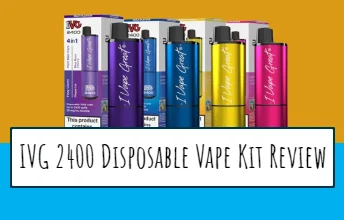 ivg 2400 disposable vape kit review