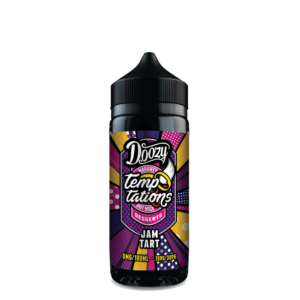 0mg Doozy Temptations 100ML Shortfill (70VG/30PG) - Jam Tart