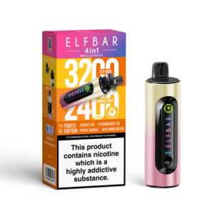 Elf Bar 4 in 1 3 for £30 and free next day delivery Fruits Edition