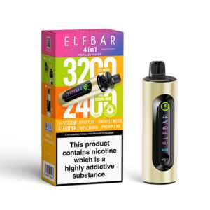 Elf Bar 4 in 1 3 for £30 and free next day delivery yellow edition