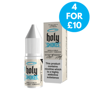 20mg Holy Smokes Nic Salt E-liquids 10ml 4 for £10 free shipping over £20