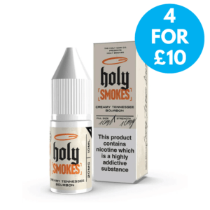 10mg Holy Smokes Nic Salt E-liquids 10ml 4 for £10 with free next day shipping over £20