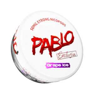 Pablo Exclusive Snus 50mg Nicotine Pouches - Grape Ice