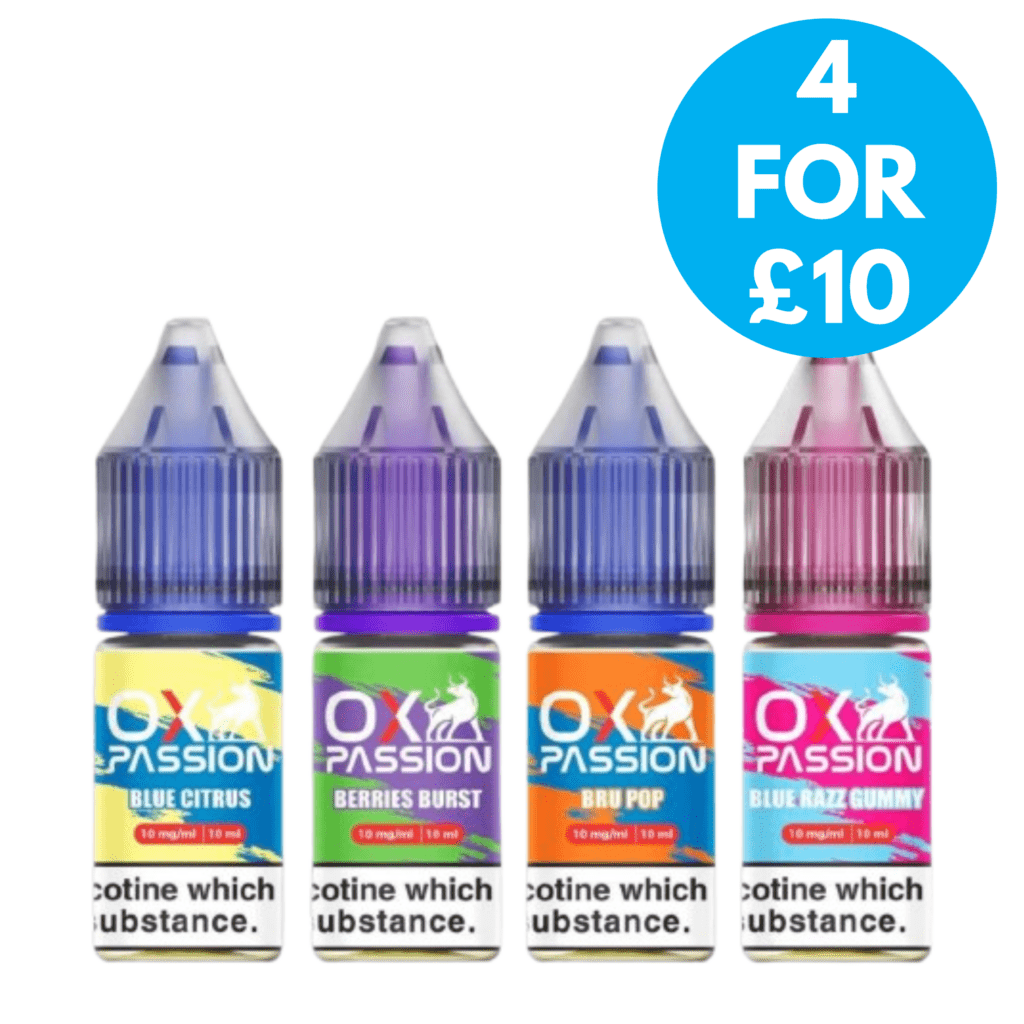20mg OXVA OX Passion Nic Salts 10ml - 4 For 10 - VAPE.CO.UK 20mg OXVA OX Passion Nic Salts 10ml - 4 For 10 - VAPE.CO.UK