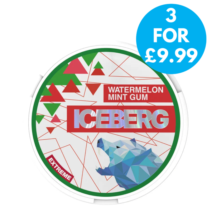 Iceberg Extreme Snus 50mg Nicotine Pouches