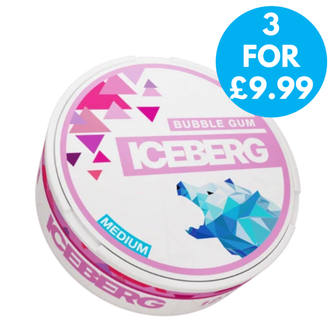 Iceberg Medium Snus 20mg Nicotine Pouches