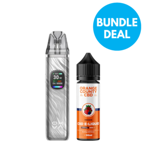 OXVA Xlim Pro 2 & Orange County 1500mg CBD BUNDLE