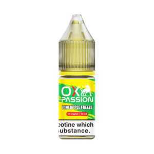 10mg OXVA OX Passion Nic Salts 10ml - Pineapple Freeze
