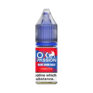 10mg OXVA OX Passion Nic Salts 10ml - Blue Sour Razz