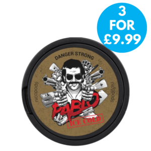 Pablo Snus 50mg Nicotine Pouches 3 for £9.99 with free next day shipping