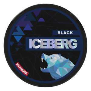 Iceberg Extreme Snus 50mg Nicotine Pouches - Black