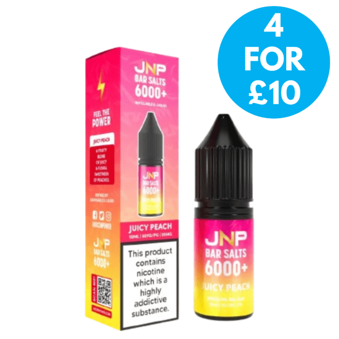 10mg JNP Juice N Power Nic Salt E-liquid 10ml 4 FOR £10 WITH FREE NEXT DAY SHIPPING OVER £20