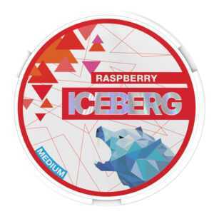 Iceberg Medium Snus 20mg Nicotine Pouches - Raspberry