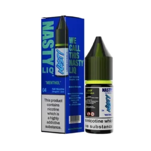 10mg Nastyliq Nic Salts 10ml (50VG/50PG) - Menthol
