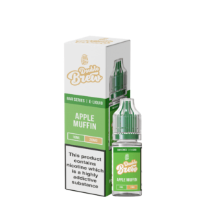5mg Double Brew Bar Nic Salt 10ml - Apple Muffin