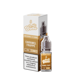 5mg Double Brew Bar Nic Salt 10ml - Caramel Frappe