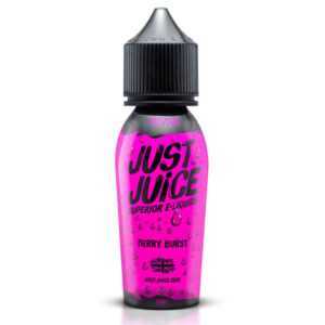 0mg Just Juice 50ml Shortfill (70VG/30PG) - Berry Burst