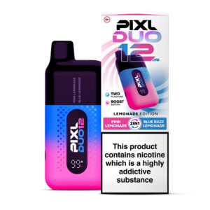 20mg (2%) Pixl Duo 12 6k Vape - Lemonade Edition