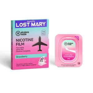 Airplane Mode Nicotine Film Strips By Lost Mary - Strawberry