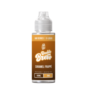 0mg Double Brew Bar Series XL 100ml Shortfill - Caramel Frappe