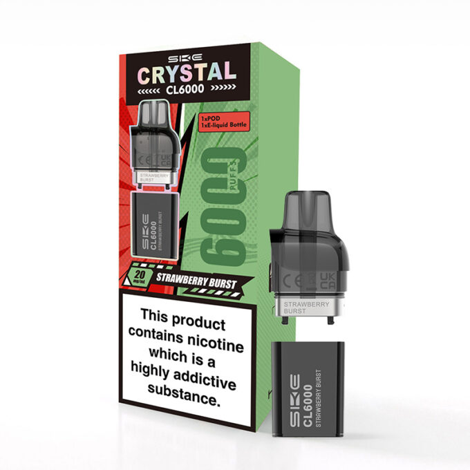 Ske Crystal CL6000 Prefilled Replacement Pods