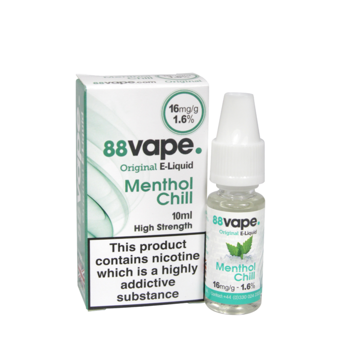 16mg 88 Vape Freebase E-liquid 10ml