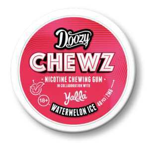 Doozy Chewz Nicotine Chewing Gum 2mg - Watermelon Ice