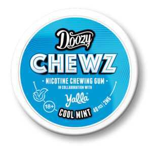 Doozy Chewz Nicotine Chewing Gum 2mg - Cool Mint