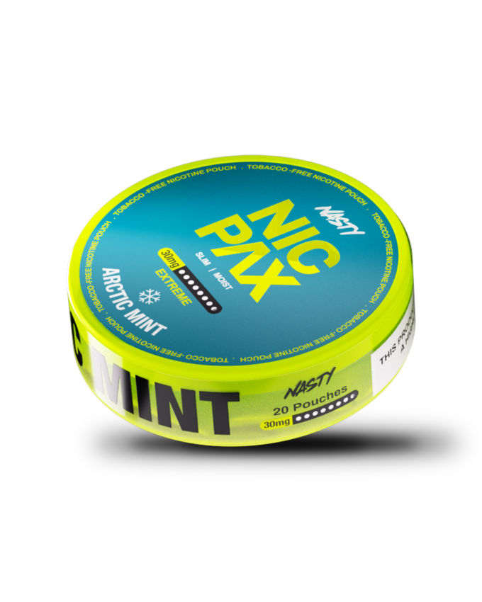 Nasty Nic Pax Snus 30mg Nicotine Pouches