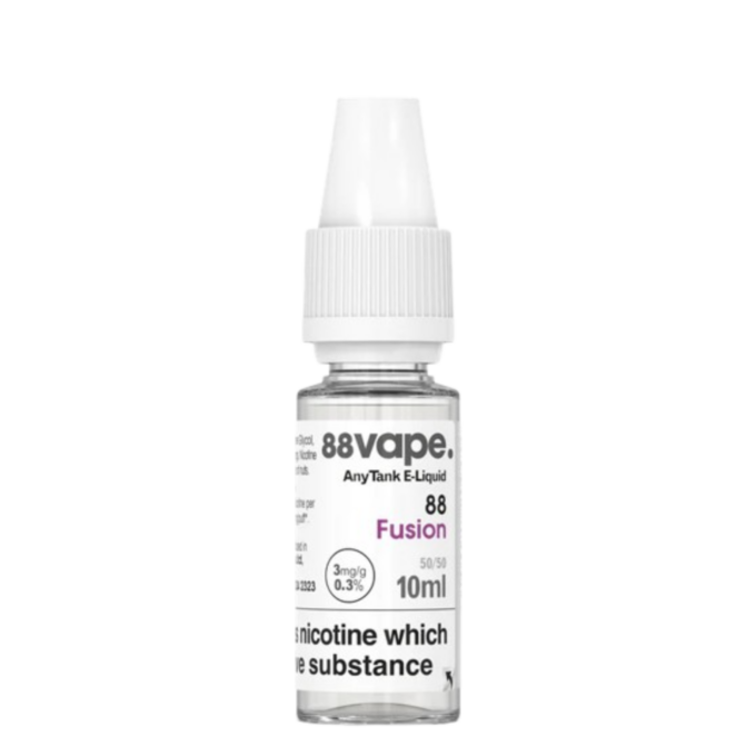 3mg 88 Vape Freebase E-liquid 10ml