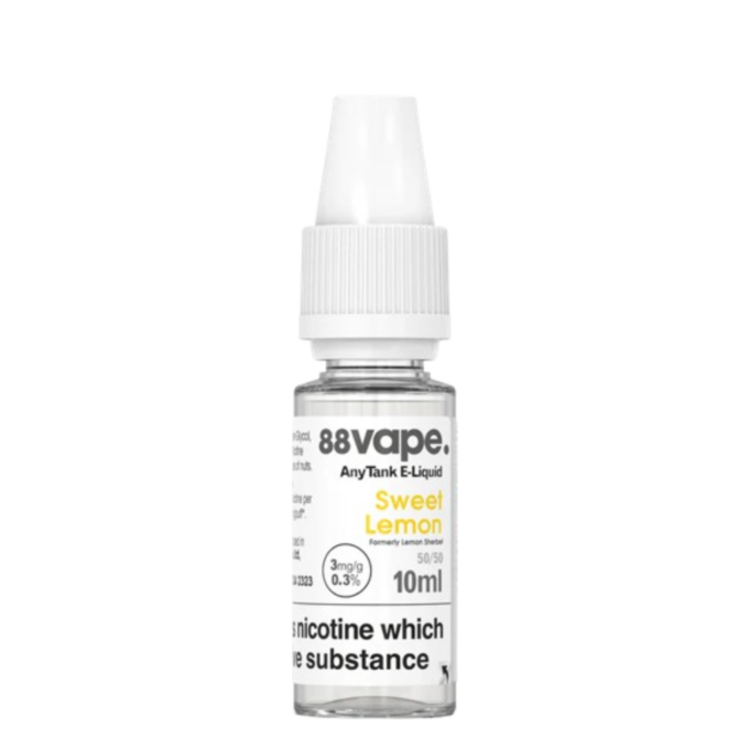 3mg 88 Vape Freebase E-liquid 10ml