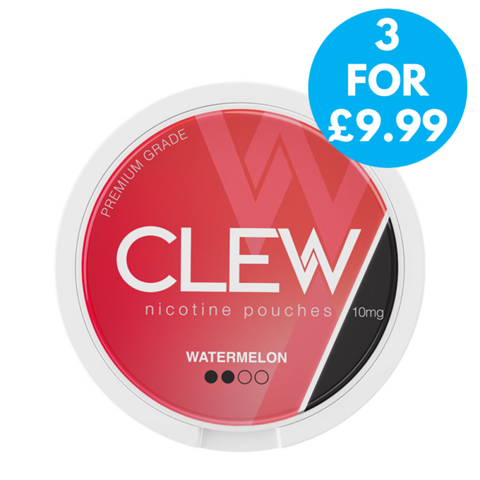 Clew Snus 10mg Nicotine Pouches